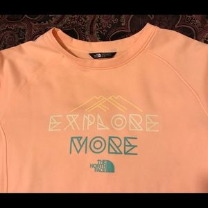 The North face sweatshirt